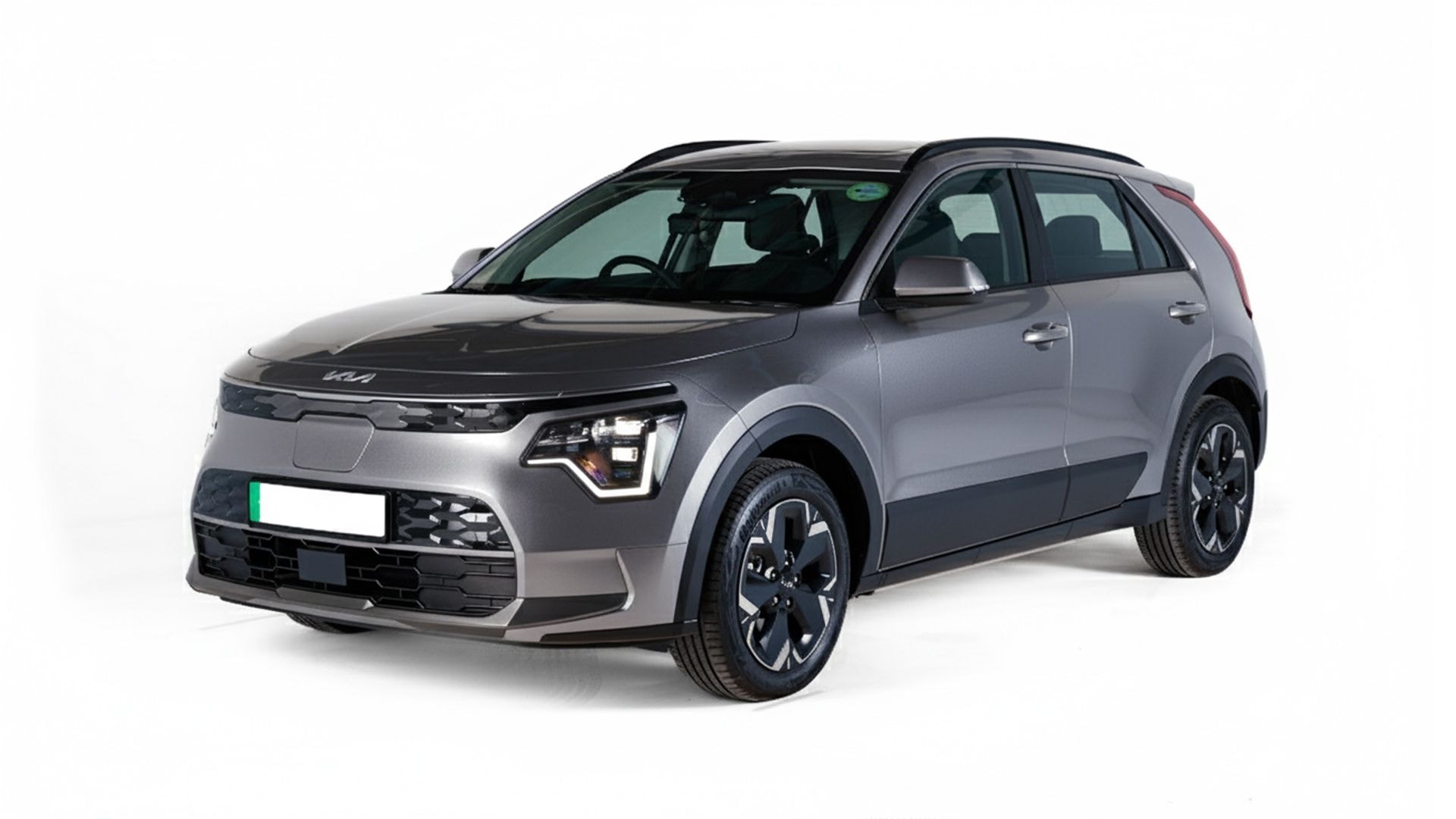 NIRO 2 EV - Kia Niro EV 2 grey front diagonal Interstellar Grey.jpg