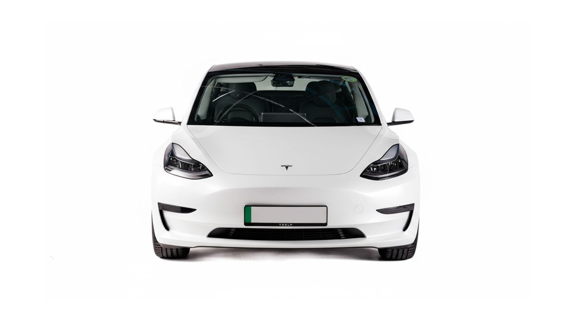MODEL 3 STANDARD RANGE + - Tesla Model 3 white front copy.jpg