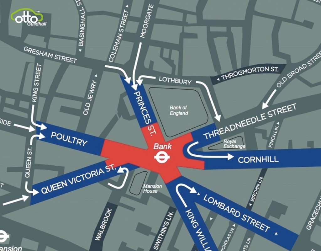 London Bank Junction access