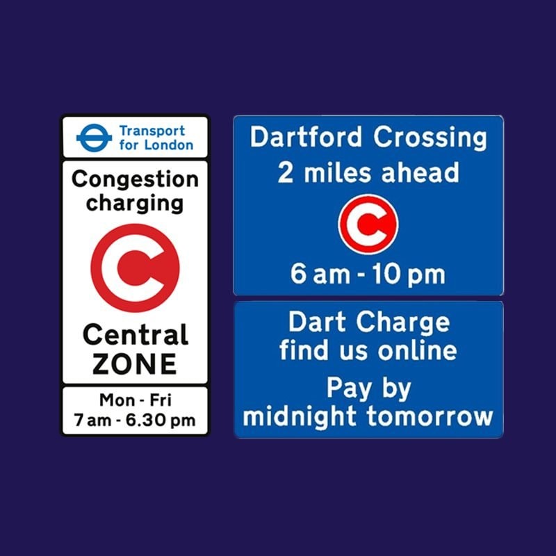 Autopay set up for Dart and Congestion charges