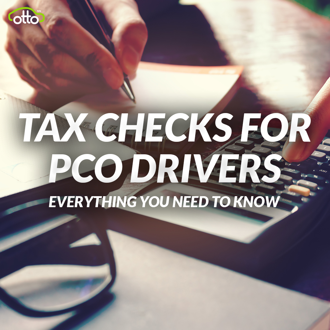 New tax checks for private hire drivers renewing their PCO licence